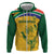 Custom South Africa Cricket Hoodie Go Champions World Cup Proteas - Wonder Print Shop