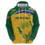 Custom South Africa Cricket Hoodie Go Champions World Cup Proteas - Wonder Print Shop