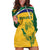 Custom South Africa Cricket Hoodie Dress Go Champions World Cup Proteas - Wonder Print Shop