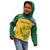 Custom South Africa Cricket Kid Hoodie Go Champions World Cup Proteas - Wonder Print Shop