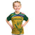 Custom South Africa Cricket Kid T Shirt Go Champions World Cup Proteas - Wonder Print Shop