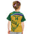 Custom South Africa Cricket Kid T Shirt Go Champions World Cup Proteas - Wonder Print Shop