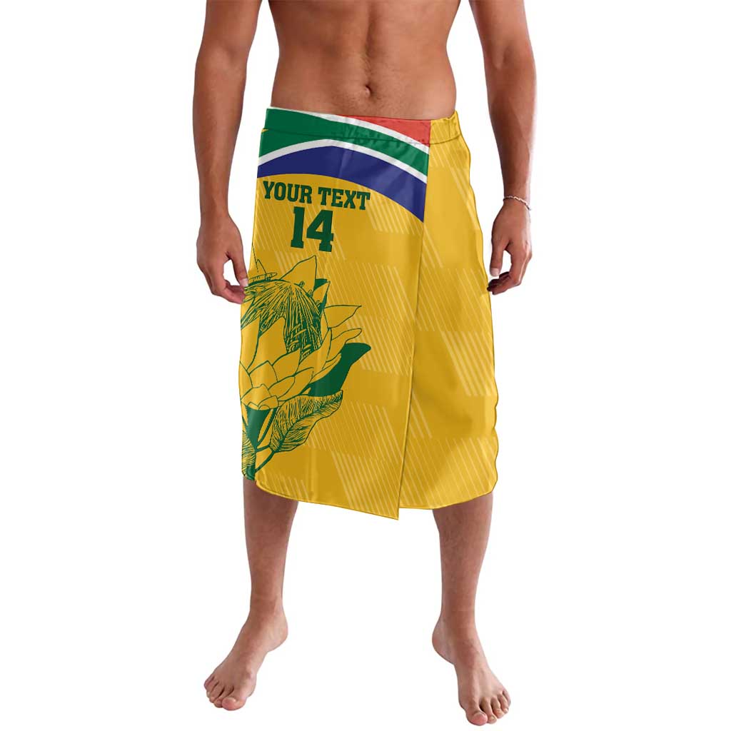 Custom South Africa Cricket Lavalava Go Champions World Cup Proteas - Wonder Print Shop