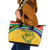 Custom South Africa Cricket Leather Tote Bag Go Champions World Cup Proteas - Wonder Print Shop