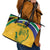 Custom South Africa Cricket Leather Tote Bag Go Champions World Cup Proteas - Wonder Print Shop