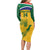 Custom South Africa Cricket Long Sleeve Bodycon Dress Go Champions World Cup Proteas - Wonder Print Shop