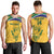 Custom South Africa Cricket Men Tank Top Go Champions World Cup Proteas - Wonder Print Shop