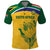 Custom South Africa Cricket Polo Shirt Go Champions World Cup Proteas - Wonder Print Shop