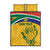 Custom South Africa Cricket Quilt Bed Set Go Champions World Cup Proteas - Wonder Print Shop