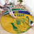 Custom South Africa Cricket Round Carpet Go Champions World Cup Proteas