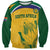 Custom South Africa Cricket Sweatshirt Go Champions World Cup Proteas