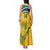 Custom South Africa Cricket Tank Maxi Dress Go Champions World Cup Proteas