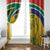 Custom South Africa Cricket Window Curtain Go Champions World Cup Proteas - Wonder Print Shop