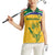 Custom South Africa Cricket Women Sleeveless Polo Shirt Go Champions World Cup Proteas - Wonder Print Shop