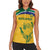 Custom South Africa Cricket Women Sleeveless Polo Shirt Go Champions World Cup Proteas - Wonder Print Shop