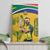 South Africa Cricket Canvas Wall Art 1st Champions World Cup Proud Of Our Boys - Wonder Print Shop