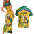 South Africa Cricket Couples Matching Short Sleeve Bodycon Dress and Hawaiian Shirt 1st Champions World Cup Proud Of Our Boys - Wonder Print Shop