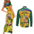 South Africa Cricket Couples Matching Short Sleeve Bodycon Dress and Long Sleeve Button Shirt 1st Champions World Cup Proud Of Our Boys - Wonder Print Shop