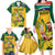 South Africa Cricket Family Matching Long Sleeve Bodycon Dress and Hawaiian Shirt 1st Champions World Cup Proud Of Our Boys - Wonder Print Shop