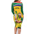 South Africa Cricket Family Matching Long Sleeve Bodycon Dress and Hawaiian Shirt 1st Champions World Cup Proud Of Our Boys - Wonder Print Shop