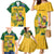 South Africa Cricket Family Matching Mermaid Dress and Hawaiian Shirt 1st Champions World Cup Proud Of Our Boys - Wonder Print Shop