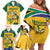 South Africa Cricket Family Matching Off Shoulder Short Dress and Hawaiian Shirt 1st Champions World Cup Proud Of Our Boys - Wonder Print Shop