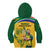 South Africa Cricket Kid Hoodie 1st Champions World Cup Proud Of Our Boys - Wonder Print Shop