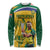 South Africa Cricket Long Sleeve Shirt 1st Champions World Cup Proud Of Our Boys - Wonder Print Shop