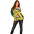 South Africa Cricket Off Shoulder Sweater 1st Champions World Cup Proud Of Our Boys - Wonder Print Shop