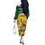 South Africa Cricket Off The Shoulder Long Sleeve Dress 1st Champions World Cup Proud Of Our Boys - Wonder Print Shop