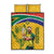 South Africa Cricket Quilt Bed Set 1st Champions World Cup Proud Of Our Boys - Wonder Print Shop