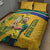 South Africa Cricket Quilt Bed Set 1st Champions World Cup Proud Of Our Boys - Wonder Print Shop