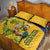 South Africa Cricket Quilt Bed Set 1st Champions World Cup Proud Of Our Boys - Wonder Print Shop