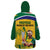 South Africa Cricket Wearable Blanket Hoodie 1st Champions World Cup Proud Of Our Boys - Wonder Print Shop