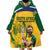 South Africa Cricket Wearable Blanket Hoodie 1st Champions World Cup Proud Of Our Boys - Wonder Print Shop