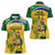 South Africa Cricket Women Polo Shirt 1st Champions World Cup Proud Of Our Boys - Wonder Print Shop