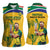 South Africa Cricket Women Sleeveless Polo Shirt 1st Champions World Cup Proud Of Our Boys - Wonder Print Shop