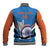 Custom India Cricket Baseball Jacket 2nd Champions World Cup Men In Blue - Wonder Print Shop