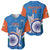 Custom India Cricket Baseball Jersey 2nd Champions World Cup Men In Blue - Wonder Print Shop