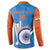 Custom India Cricket Button Sweatshirt 2nd Champions World Cup Men In Blue - Wonder Print Shop