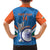 Custom India Cricket Family Matching Long Sleeve Bodycon Dress and Hawaiian Shirt 2nd Champions World Cup Men In Blue - Wonder Print Shop