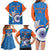 Custom India Cricket Family Matching Long Sleeve Bodycon Dress and Hawaiian Shirt 2nd Champions World Cup Men In Blue - Wonder Print Shop