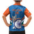 Custom India Cricket Family Matching Mermaid Dress and Hawaiian Shirt 2nd Champions World Cup Men In Blue - Wonder Print Shop