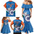 Custom India Cricket Family Matching Mermaid Dress and Hawaiian Shirt 2nd Champions World Cup Men In Blue - Wonder Print Shop