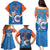 Custom India Cricket Family Matching Puletasi and Hawaiian Shirt 2nd Champions World Cup Men In Blue - Wonder Print Shop