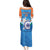 Custom India Cricket Family Matching Puletasi and Hawaiian Shirt 2nd Champions World Cup Men In Blue - Wonder Print Shop