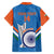 Custom India Cricket Hawaiian Shirt 2nd Champions World Cup Men In Blue - Wonder Print Shop