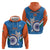 Custom India Cricket Hoodie 2nd Champions World Cup Men In Blue - Wonder Print Shop