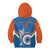 Custom India Cricket Kid Hoodie 2nd Champions World Cup Men In Blue - Wonder Print Shop