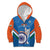 Custom India Cricket Kid Hoodie 2nd Champions World Cup Men In Blue - Wonder Print Shop